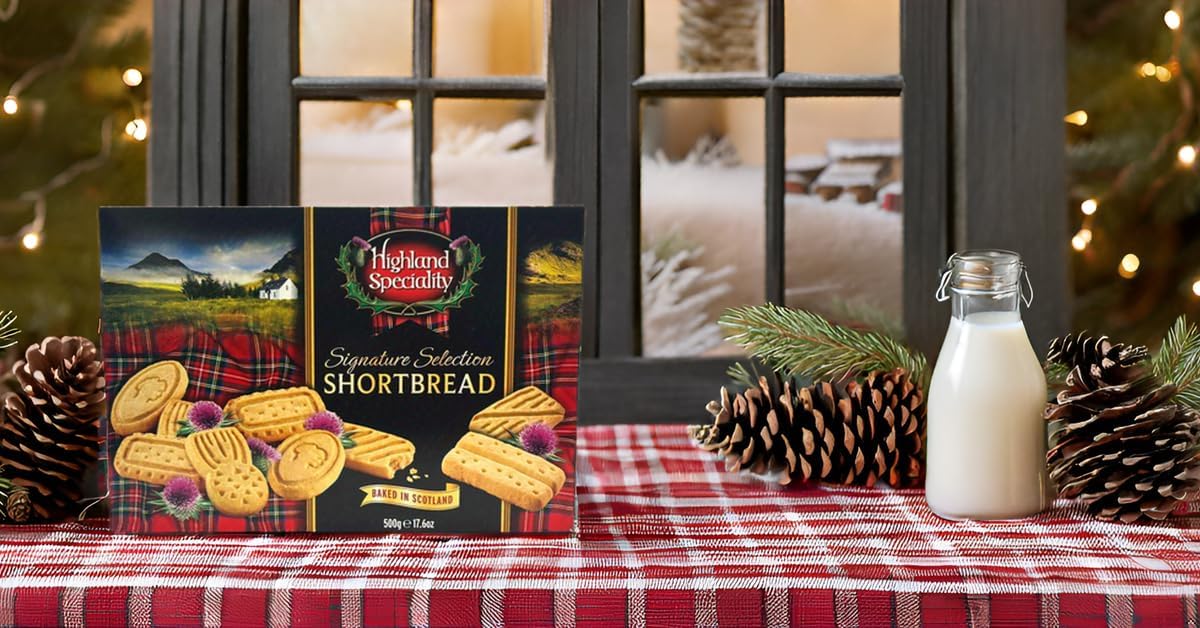 Shortbread Bundle Containing Highland Speciality Signature Shortbread Selection 500g Product of Scotland (1 Pack)